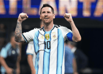Messi est&aacute; pronto para disputar mais uma final de Copa do Mundo. O camisa 10 ter&aacute; uma chuteira especial para a partida contra a Espanha.