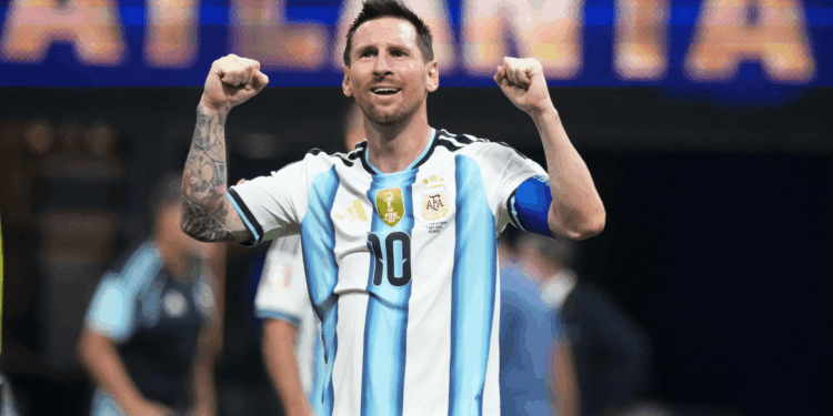 Messi está pronto para disputar mais uma final de Copa do Mundo. O camisa 10 terá uma chuteira especial para a partida contra a Espanha.