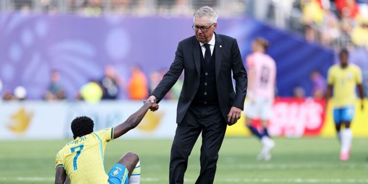 Ancelotti após derrota do Brasil para a Noruega