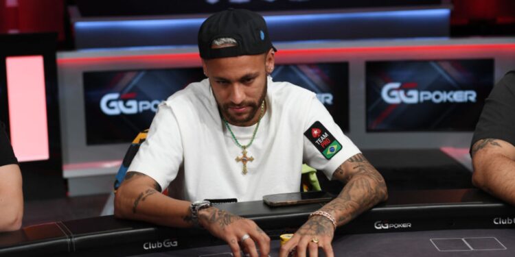 Foto de Neymar em Las Vegas no ano de 2022