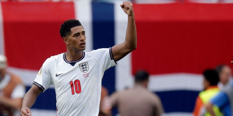 Bellingham foi o destaque da classificação da Inglaterra