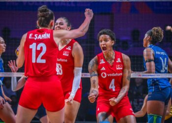 Vargas castigou o Brasil na final da VNL