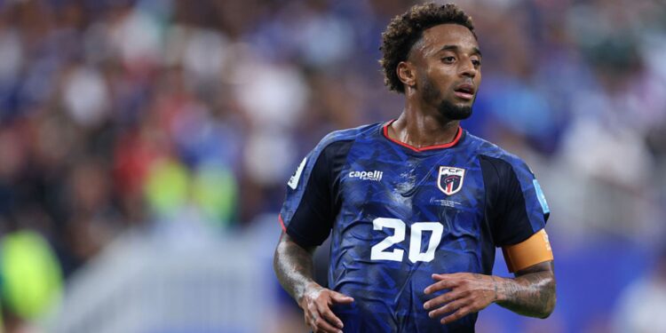 Ryan Mendes em jogo de Cabo Verde