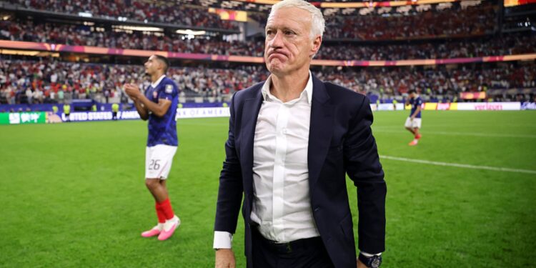 Didier Deschamps após eliminação da França