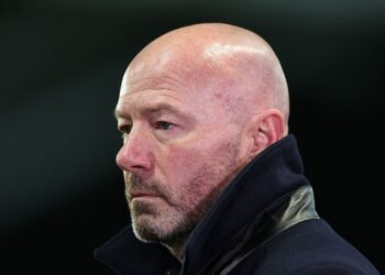 Foto do inglês Alan Shearer