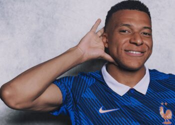Mbappé em Media Day da França