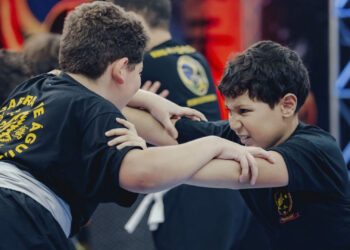 Competição reuniu jovens talentos do kung fu - Foto: Divulgação/CBAMC