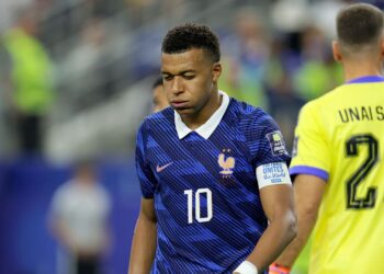 Mbappé após eliminação da França para a Espanha