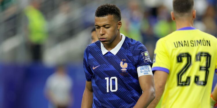 Mbappé após eliminação da França para a Espanha