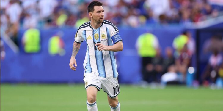 Messi em ação na Copa do Mundo de 2026