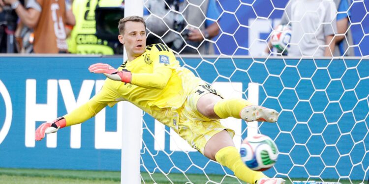 Neuer em jogo da Alemanha