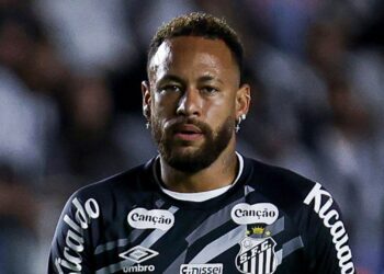 Neymar em a&ccedil;&atilde;o pelo Santos