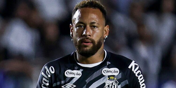 Neymar em ação pelo Santos