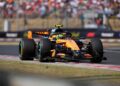 Norris subiu ao lugar mais alto do p&oacute;dio na Hungria