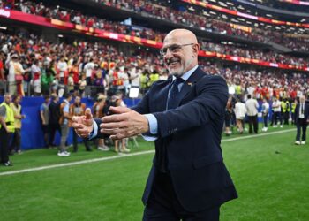 Luis de la Fuente após vitória da Espanha